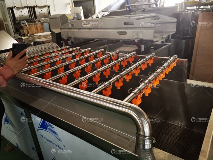 噴淋型果蔬氣泡清洗機 