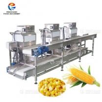 鳳翔 MZ-368 玉米自動脫粒機生產線 玉米脫粒機