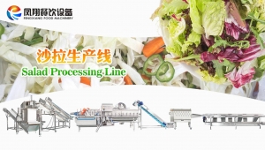 鳳翔沙拉生產(chǎn)線，從挑選到成品，一步到位！