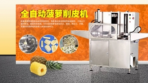 全自動菠蘿削皮機